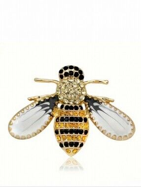 🌺Bee Rhinestone Brooch Lapel Pin Pendant Bee Jewelry Bee Accessories